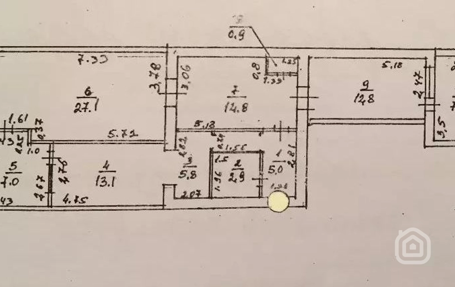 Продаётся 3-комнатная квартира, 96.5 м², ул. Г. Арцруни, Арабкир