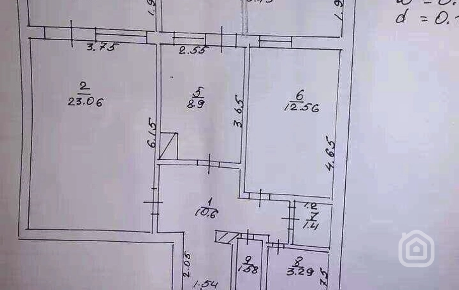 Продаётся 4-комнатная квартира, 80 м², ул. Чаренц, Центр