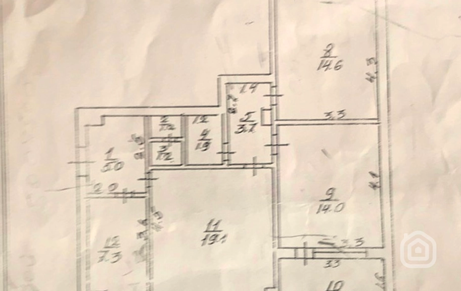Продаётся 3-комнатная квартира, 87.6 м², пр. Тигран Мец, Центр