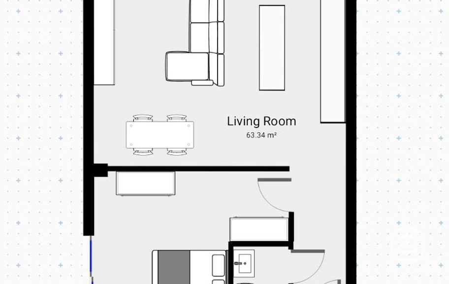 Продаётся 2-комнатная квартира, 70.5 м², ул. Гр. Лусаворич, Центр